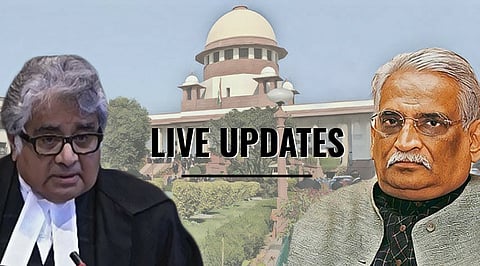 Can persons holding public office make statements on pending trials? Live Updates from SC hearing