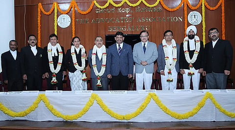 Welcome ceremony conducted for newly appointed Additional Judges of Karnataka High Court
