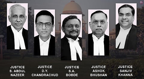five-Judge Constitution Bench