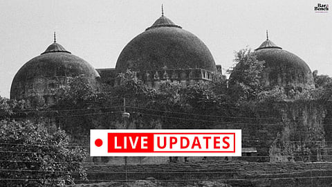 [ಲೈವ್ ಅಪ್‌ಡೇಟ್ಸ್‌] ಬಾಬರಿ ಮಸೀದಿ ಧ್ವಂಸ ಪ್ರಕರಣದ ತೀರ್ಪಿನ ವಿಚಾರಣೆಯ ಕ್ಷಣಕ್ಷಣದ ಮಾಹಿತಿ