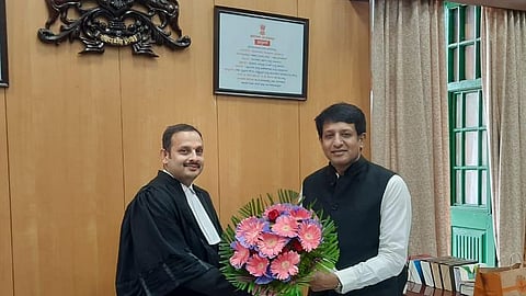Aruna Shyam with Advocate General