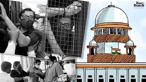 ಮುಂಬೈ ಪೊಲೀಸರು ವಾಹಿನಿಯನ್ನು ಗುರಿಯಾಗಿಸಿದ್ದಾರೆ ಎನ್ನುವ ಅರ್ನಾಬ್‌ ಮನವಿ ವಜಾಗೊಳಿಸಿದ ಸುಪ್ರೀಂ ಕೋರ್ಟ್‌