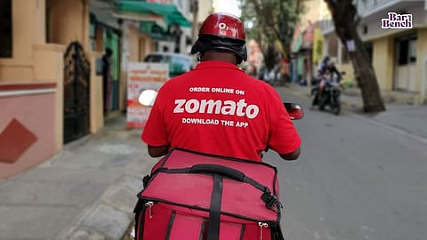 Zomato delivery executive