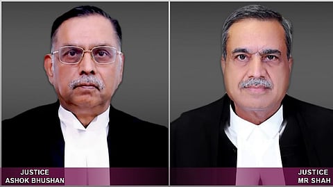 Justices Ashok Bhushan and MR Shah