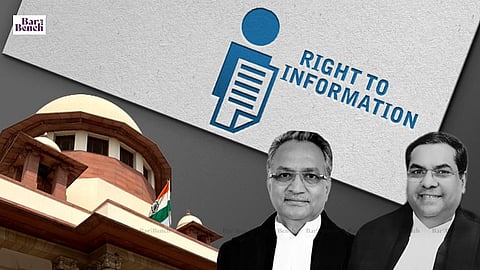 ಆರ್‌ಟಿಐ ಉತ್ತರಗಳು ಹೆಚ್ಚು ವಿಶ್ವಾಸಾರ್ಹವಲ್ಲ, ಆರ್‌ಟಿಐ ದಾಖಲೆಗಳನ್ನು ಉಲ್ಲೇಖಿಸಬೇಡಿ: ಸುಪ್ರೀಂ ಕೋರ್ಟ್