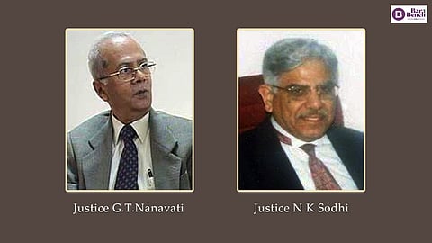 Farmer CJ's of Karnataka HC&nbsp; G T Nanavati and N K Sodhi&nbsp;