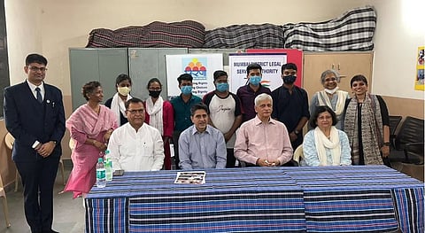 Justice UU Lalit (Third from Left)
