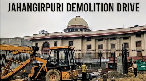 Jahangirpuri Demolition Drive
