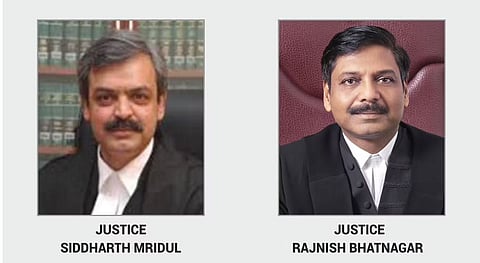 Justice Siddharth Mridul and Justice Rajnish Bhatnagar