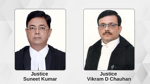 Justice Suneet Kumar and Justice Vikram D Chauhan