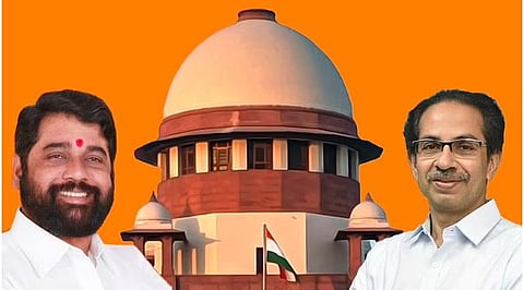 Eknath Shinde, Uddhav Thackeray and Supreme Court
