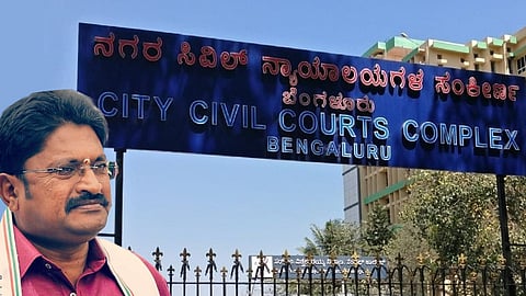 MLA K M Narayanaswamy and City civil court