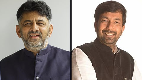 KPCC President D K Shivakumar, Working President Salem Ahmed