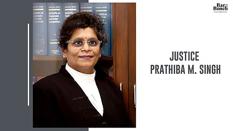 ಭಾರತೀಯ ಮಹಿಳೆ ಧನ್ಯೆ, ಮನುಸ್ಮೃತಿಯಂತಹ ಗ್ರಂಥಗಳಿಂದ ಆಕೆಗೆ ಅತ್ಯಂತ ಗೌರವಾನ್ವಿತ ಸ್ಥಾನ: ನ್ಯಾ. ಪ್ರತಿಭಾ ಎಂ ಸಿಂಗ್