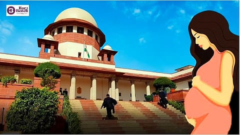 Pregnant woman and supreme court