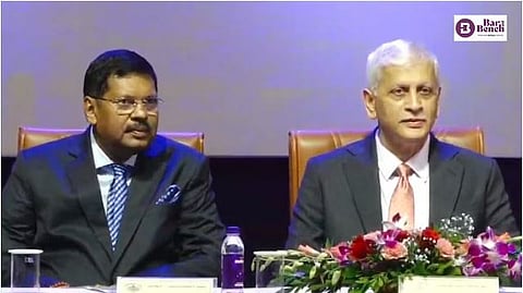 From left to right: Justice BR Gavai and CJI UU Lalit
