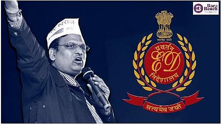 AAP minister satyendar jain and enforcement directorate
