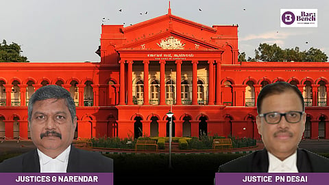 Karnataka HC & Justices G Narendar and P N Desai