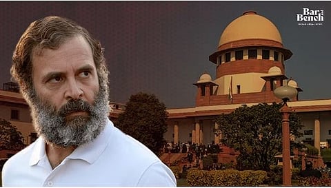 Rahul Gandhi with Supreme Court
