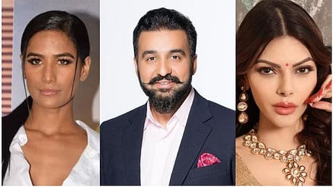 Poonam Pandey, Raj Kundra and Sherlyn Chopra 