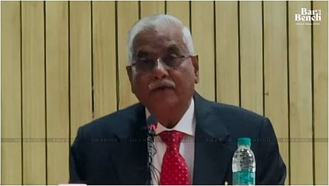 Former Supreme Court judge Justice V Gopala Gowda
