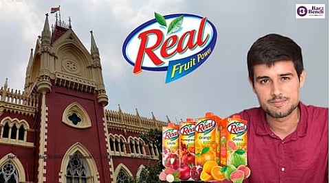 Dhruv Rathee , real fruit juice and Calcutta hC
