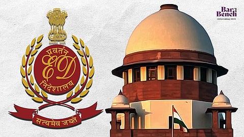Enforcement Directorate and Supreme Court
