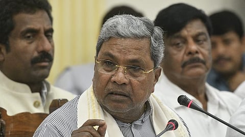 Chief Minister Siddaramaiah
