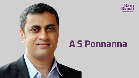 A S Ponnanna, CM Legal Advisor 