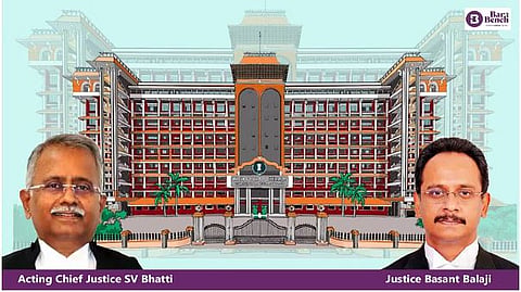 Chief Justice SV Bhatti, Justice Basant Balaji and Kerala HC
