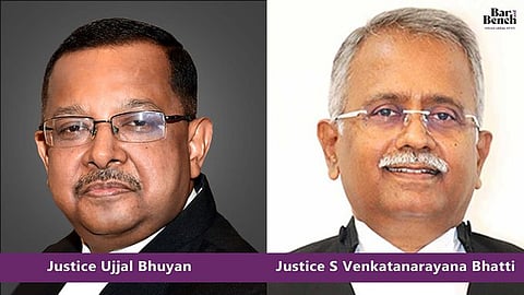 Justice Ujjal Bhuyan, Justice S Venkatanarayana Bhatti

