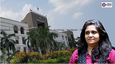 Teesta Setalavad with Gujarat High Court