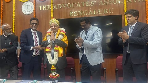 ಬೆಂಗಳೂರು ವಕೀಲರ ಸಂಘದ ಬಗ್ಗೆ ಮೆಚ್ಚುಗೆ ಸೂಚಿಸಿದ  ನ್ಯಾ. ಅಲೋಕ್‌ ಅರಾಧೆ
