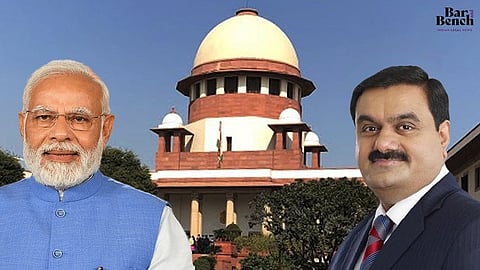 PM Modi, Gautam Adani and Supreme Court
