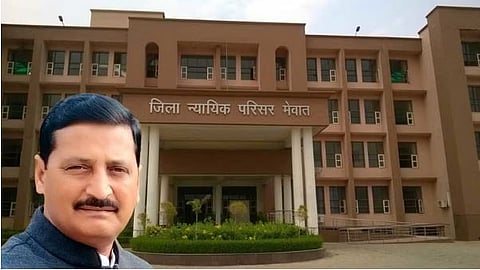Congress MLA Mamman Khan, Nuh District Court