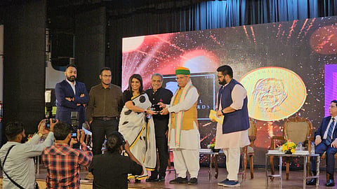 Union Law Minister Ram Meghwal gave away Ram Jethmalani award to Bar & Bench