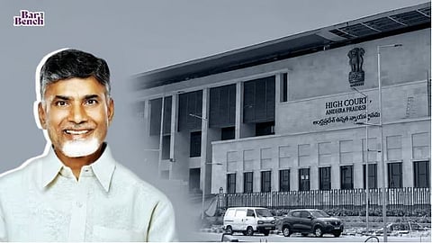 Chandrababu Naidu and Andhra Pradesh High Court
