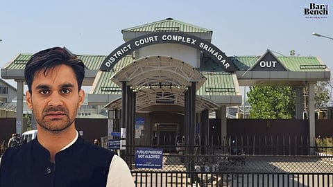 Waheed Parra, Srinagar District Court