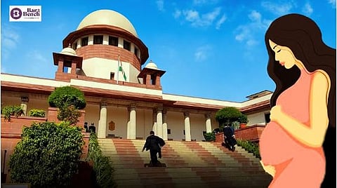 Pregnant woman and Supreme Court
