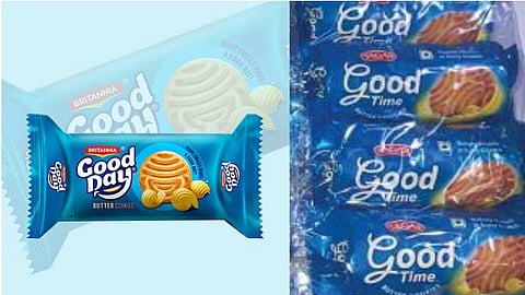 Britannia's Good Day cookies and Good Time cookies
