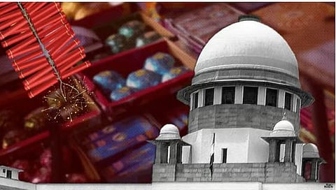 Supreme court of India, Firecrackers
