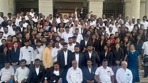 ಪಿಎಸ್‌ಐ ಅಮಾನತು; ವಕೀಲ ಚಾಂದ್‌ ಪಾಷ‌ ವಿರುದ್ಧ ಕಠಿಣ ಕ್ರಮ: ಸಚಿವ ಪರಮೇಶ್ವರ್‌