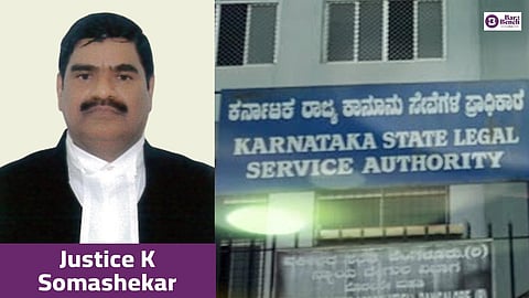 Justice K Somashekar and KSLSA