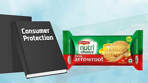 Britania Nutri Choice Thin Arrow Root Biscuits with Consumer Protection