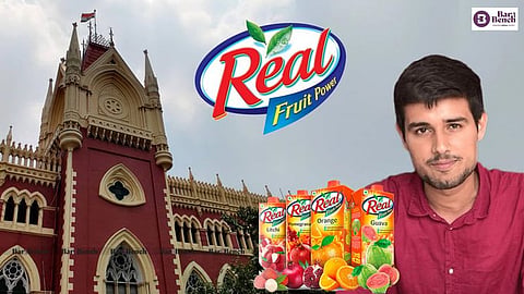 Dhruv Rathee , real fruit juice and Calcutta hC
