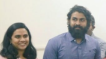 Yuva Rajkumar and Sridevi