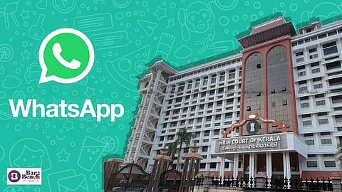 Kerala High Court and WhatsApp

