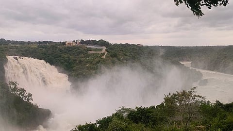 Cauvery river near Bharachukki Waterfall