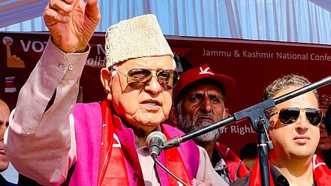 Farooq AbdullahJammu Kashmir National Conference