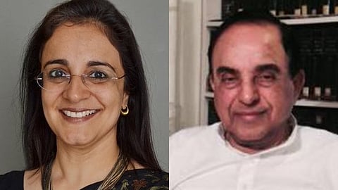 SEBI Chief Madhabi Puri Buch, Subramanian SwamyMadhabi Buch: LinkedIn